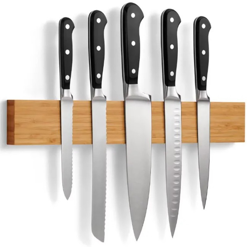 magnetic knife holder for the wall